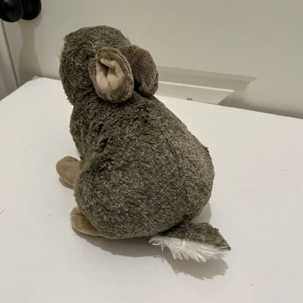 Wild Republic Rabbit Plush Realistic Brown Tan Gray 2019 10